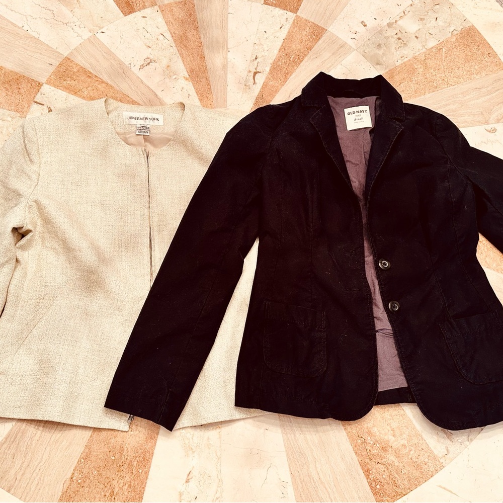 2 Women’s Jackets, Jones New York, Old Navy Small